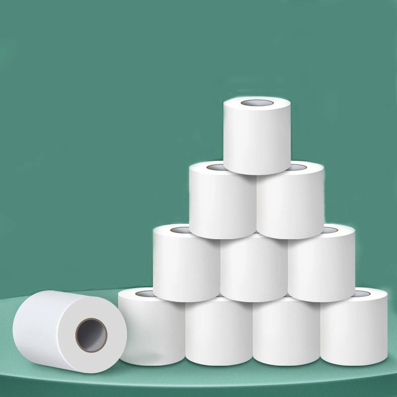 Wholesale Custom Water Soluble Eco-Friendly Toilet Tissue 100% Bamboo Pulp Toilet Paper