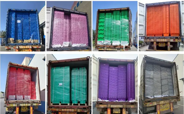 Bulk Stock Plastic Industrial Plastic Moving Turnover Tote Box for Cargo Shipping and Storing