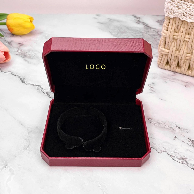 Wholesale Custom Velvet Jewelry Ring Necklace Display Packing Gift Box Personalized Jewellery Packaging Pack Box