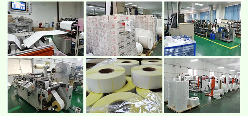 Thermal Paper Waterproof Thermal Self-Adhesive Labels Roll Printing Self-Adhesive Label Paper