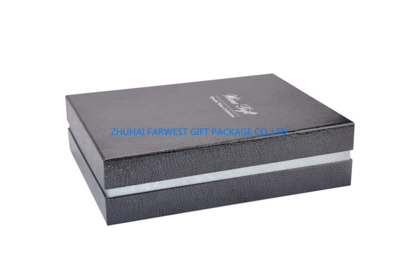 High-End Leather Paper Red Wine Packaging Gift Box Double Bottle with Hot Stamping Custom Logo Printed for Storage Zhuhai Zhongshan OEM Good Quality Low Price