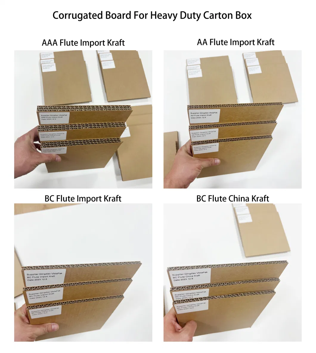 Large Heavy Duty Custom Printed Triple Wall AAA Kraft Corrugated Cardboard Paper Furniture Tobacco Plastic Chemical Powder Machine Packaging Pallet Carton Box