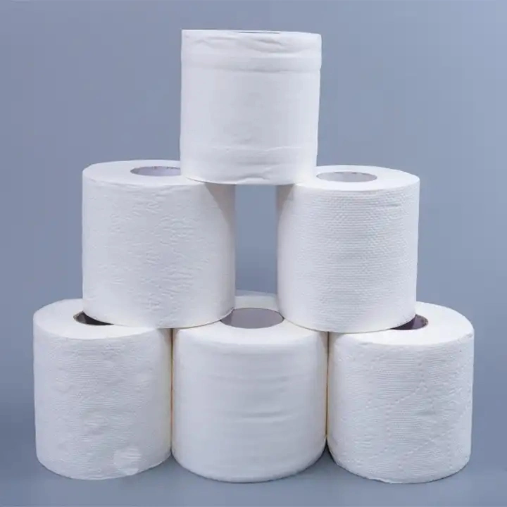 Wholesale Custom Water Soluble Eco-Friendly Toilet Tissue 100% Bamboo Pulp Toilet Paper