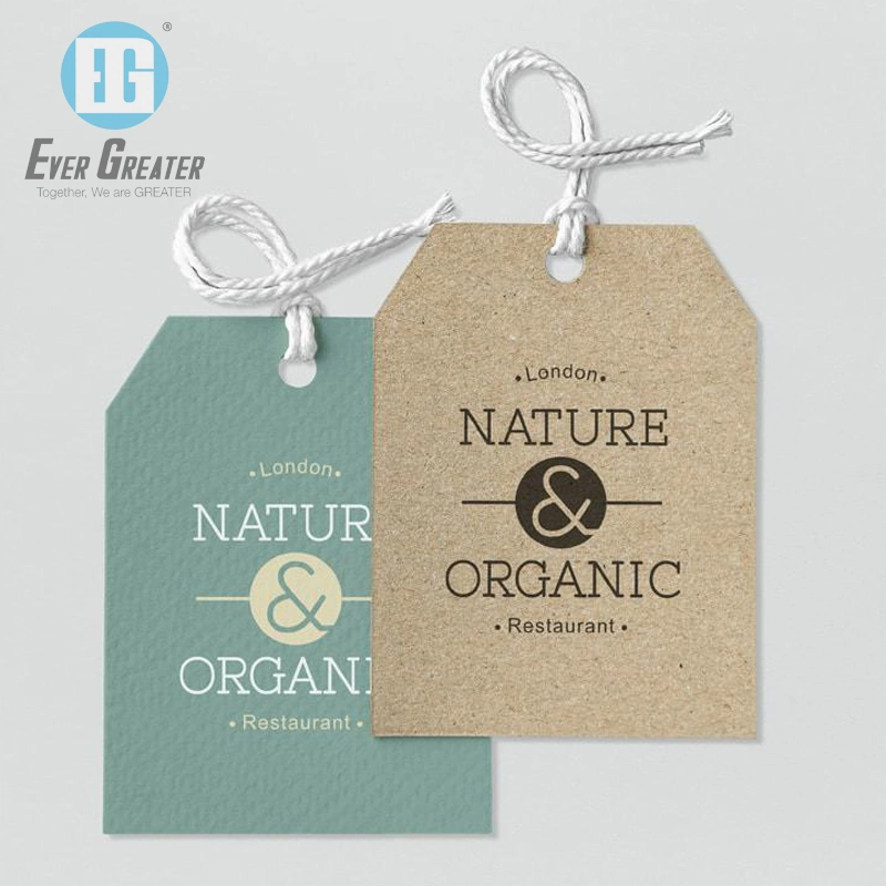 Custom Clear Round Stickers, Kraft Paper Tag