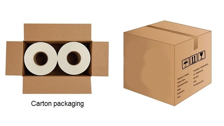 4X6 Compostable Thermal Blank Paper Shipping Label Sticker Rolls