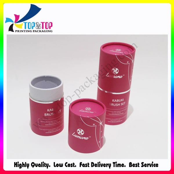 Custom Lid Type Paper Round Cylinder Gift Box for Cosmetic/Perfume Packaging