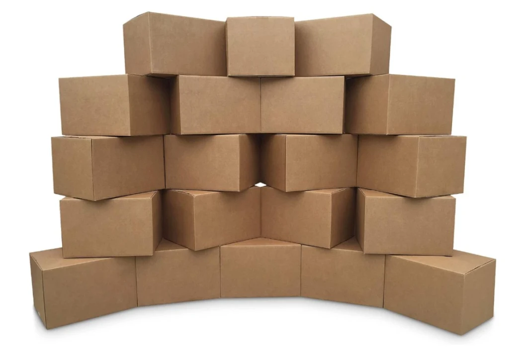 Basic Corrugated Paper Box for Shipping Cardboard Moving Boxes