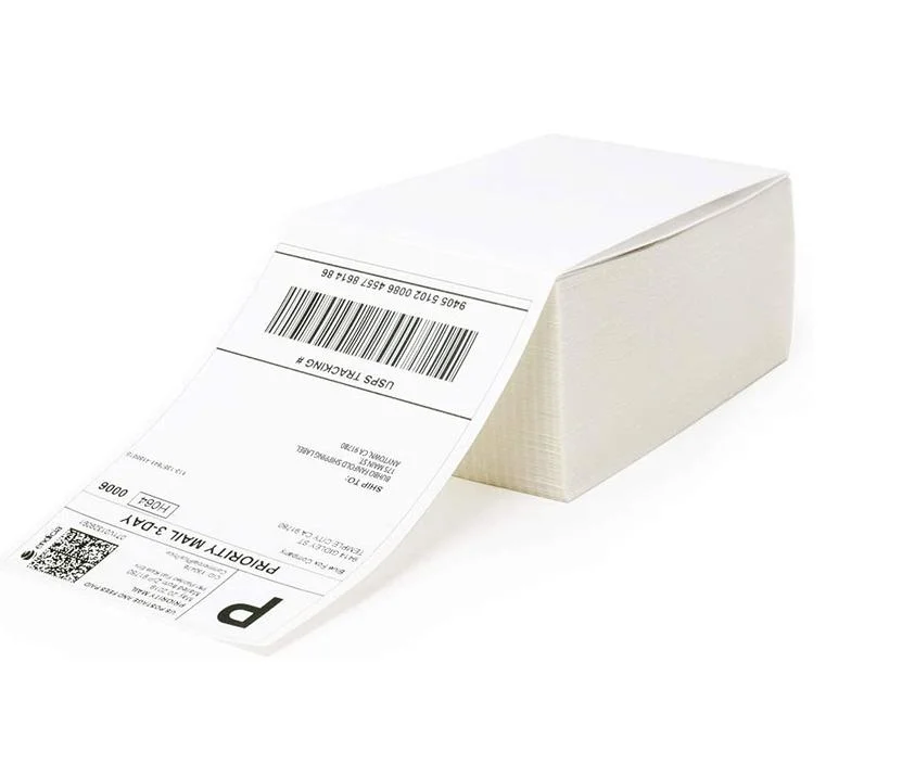 Factory Wholesale 4*6 Labels Thermal Sticker A6 Paper Shipping Label Roll