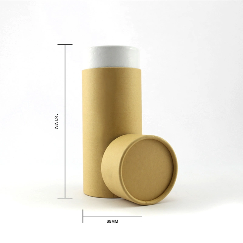 Wholesale Blank Paper Cylinder Box Your Logo Can Be Printed on It