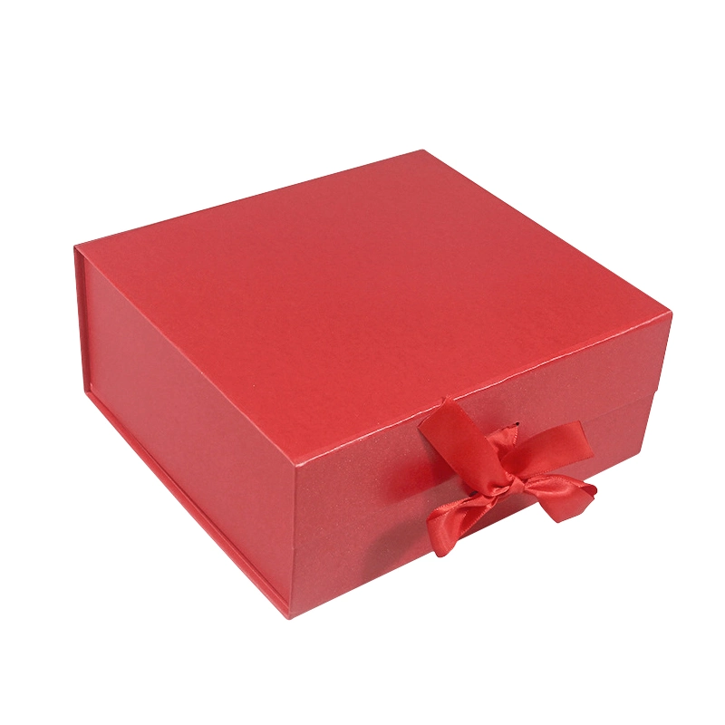 Flip Top Valentine&prime; S Day Limited Gift Box for Jewelry Packaging Foldable Magnetic Shopping Box for Perfume