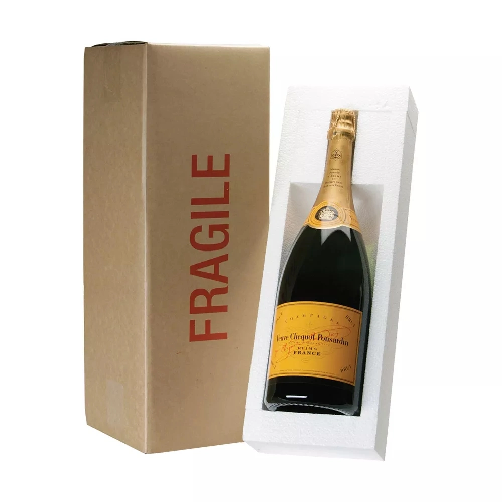 Customized Liquor Gift Packaging High-End Handmade Wine Bottle Packaging Box with Custom Logo