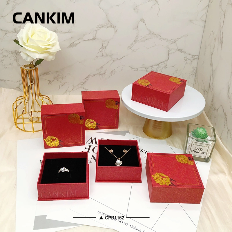 Cankim Eco Friendly Jewellery Box Personalised Jewellery Ring Box Jewellery Box for Ring