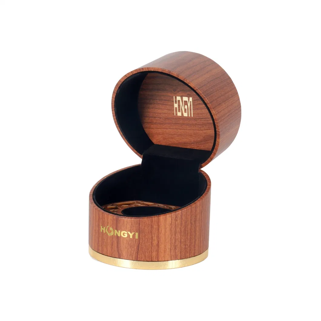 Custom Design Logo Printed Luxury Perfume Packaging Wooden Gift Set Box