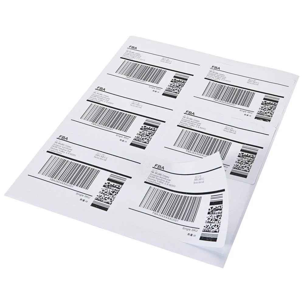 Wholesale Roll Blank Label Sticker Sheets 3cmx6cm Blank Label Manufacturer A4 Blank Labels