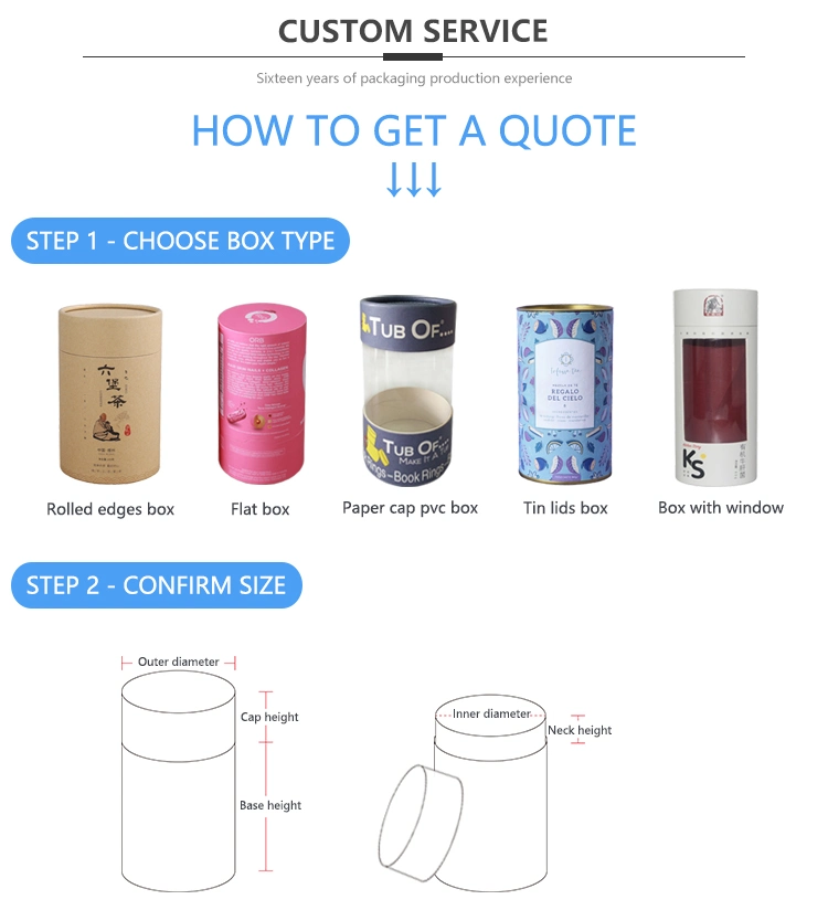 Custom Logo Cardboard Tube Packaging Incense Perfume Bottle Paper Tube Box for Incense Stick