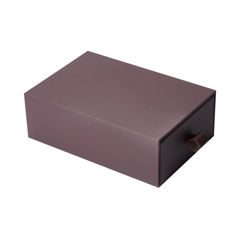 Eco-Friendly Custom Luxury Elegent Cheap Good Quality Printed Magnetic Closure Drawer Box for Earring