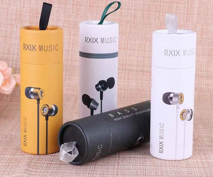 Custom Recycled Slim Gift Cylinder Eco Friendly Paper Tube for Incense Stick Packaging