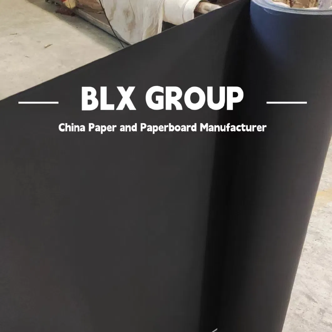 China Wholesale Factory Price High Quality Black Kraft Paper for Sale