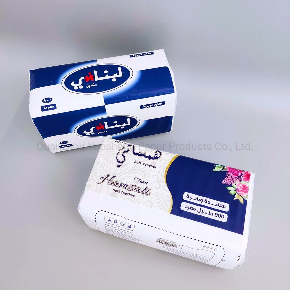 OEM Wholesale High Quality FSC Eco Friendly Luxury Branded Custom Cute Baby Face Facial Tissue Paper with Logo Manufacturers