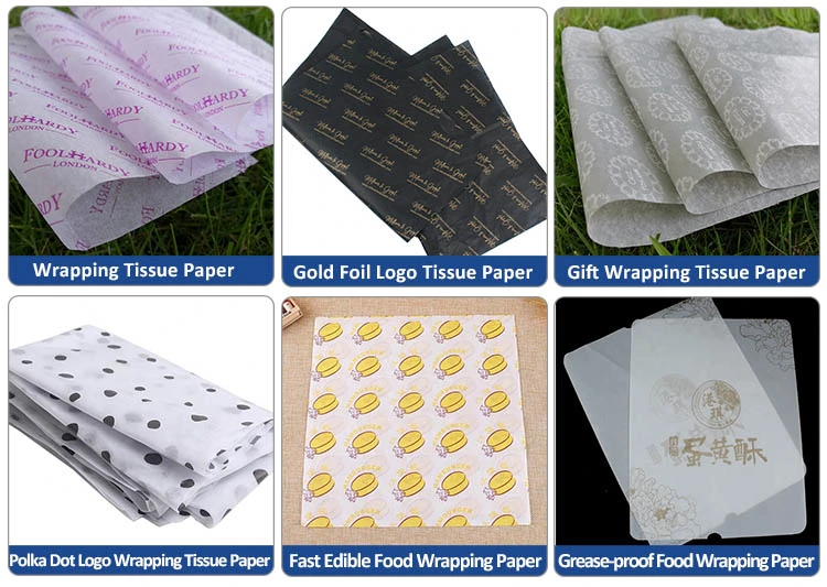 Eco Friendly Wholesale Flower Wrapping Paper Black White Border Flower Paper