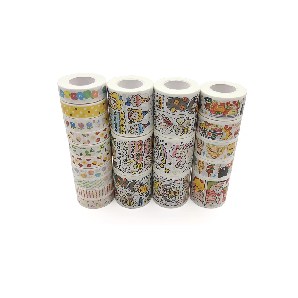 Factory Price Wholesale Custom Washi Tape for Diary DIY Decorative