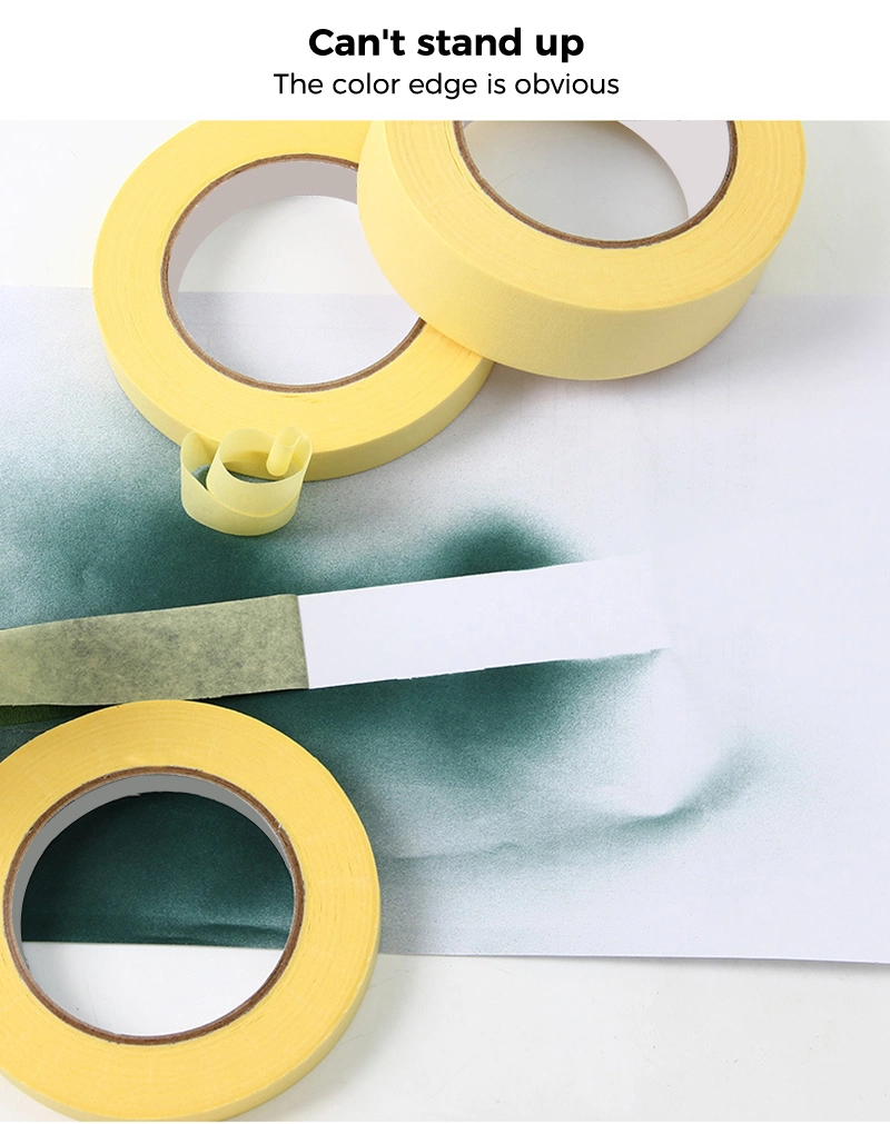 Wholesale Manufacturers Automotive Jumbo Roll Painting Labeling Packing Washi Masking Tape