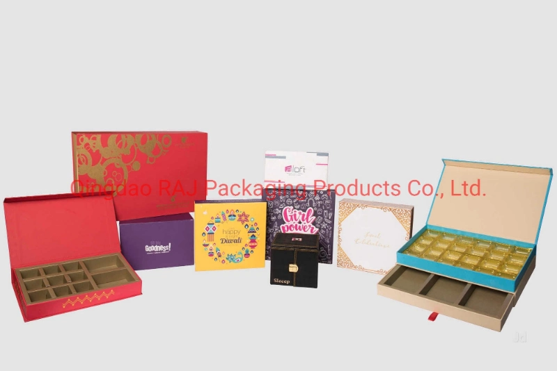 Custom Size Paperboard Slide Drawer Perfume Box with Foil Stamping and Protecting Insert