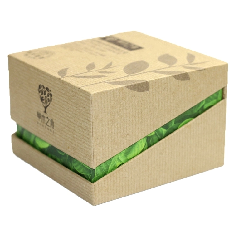 Eco-Friendly Recyclable Luxury Natural Carton Handmade Cardboard Soap Packaging Box