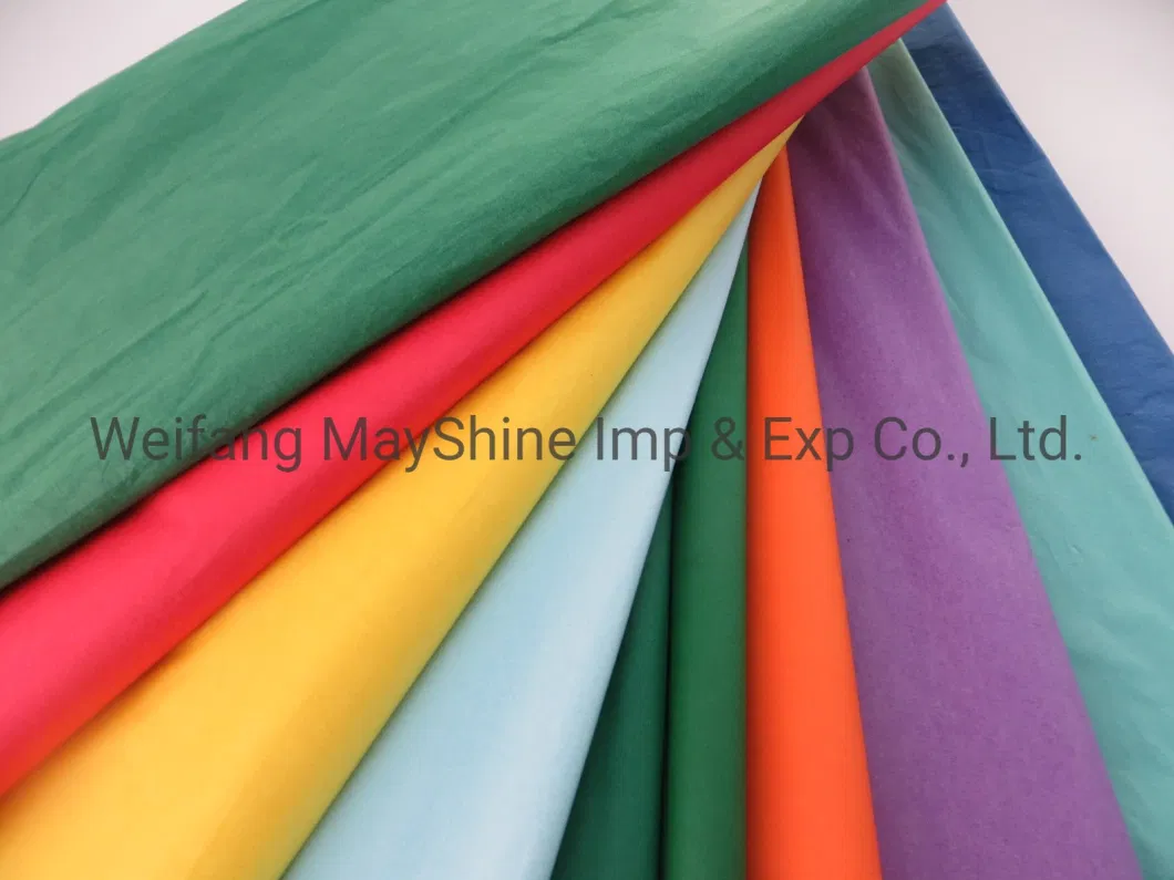 Biodegradable FSC Colorful Tissue Paper Gift Wrapping