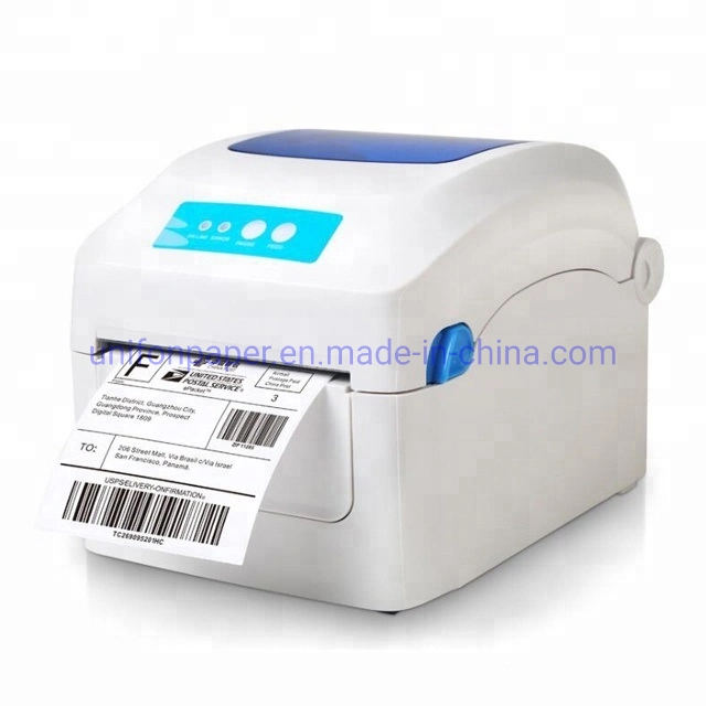 Accept Custom Order and Waterproof Feature Blank Zebra Thermal Sticker Label