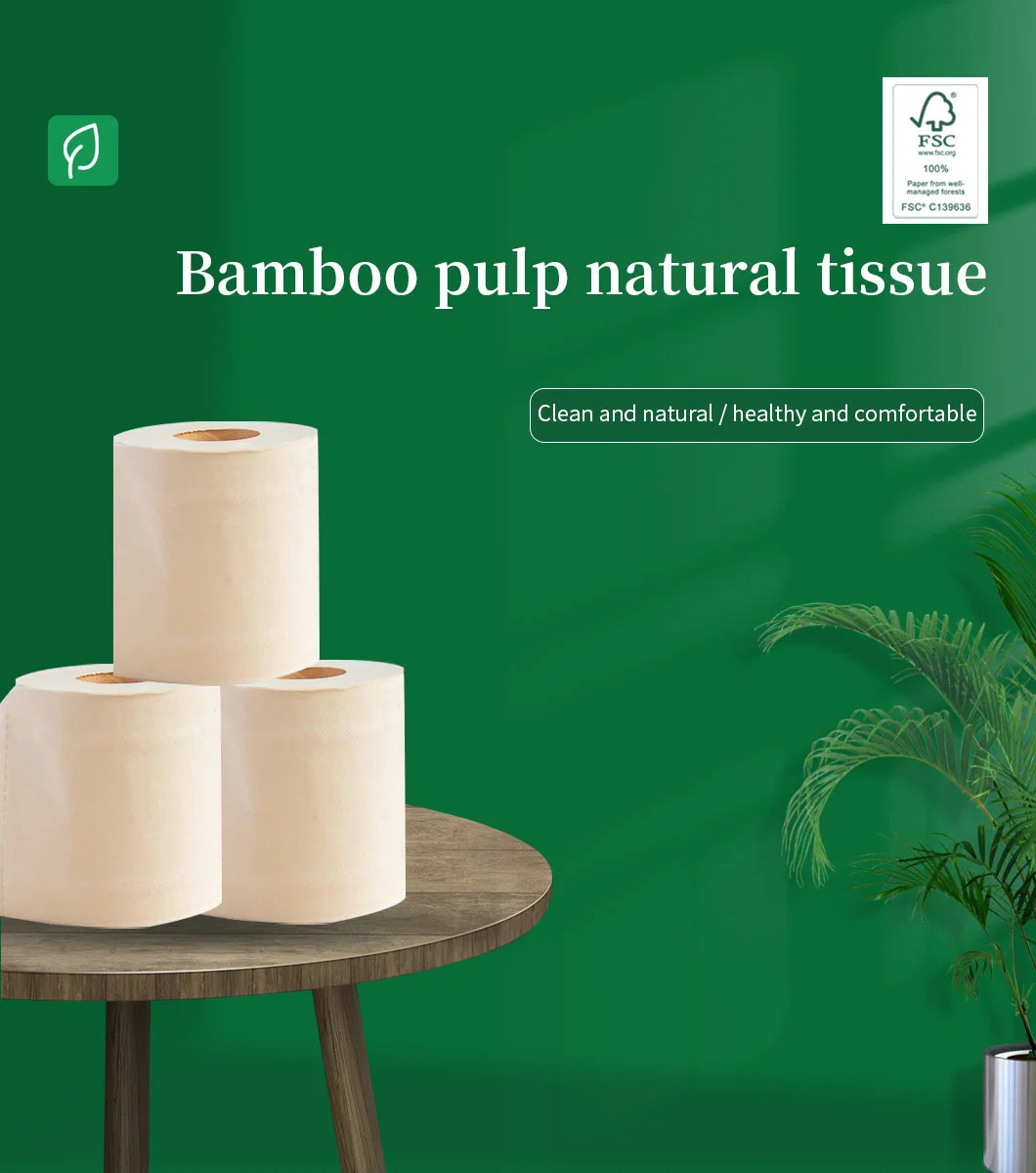 Wrapping Paper Eco-Friendly Printed Wholesale for Packaging Soft Bamboo Toilet Tissue Paper CE/ISO/FDA Full Certificates Supplier Jumbo Roll Toilet Paper