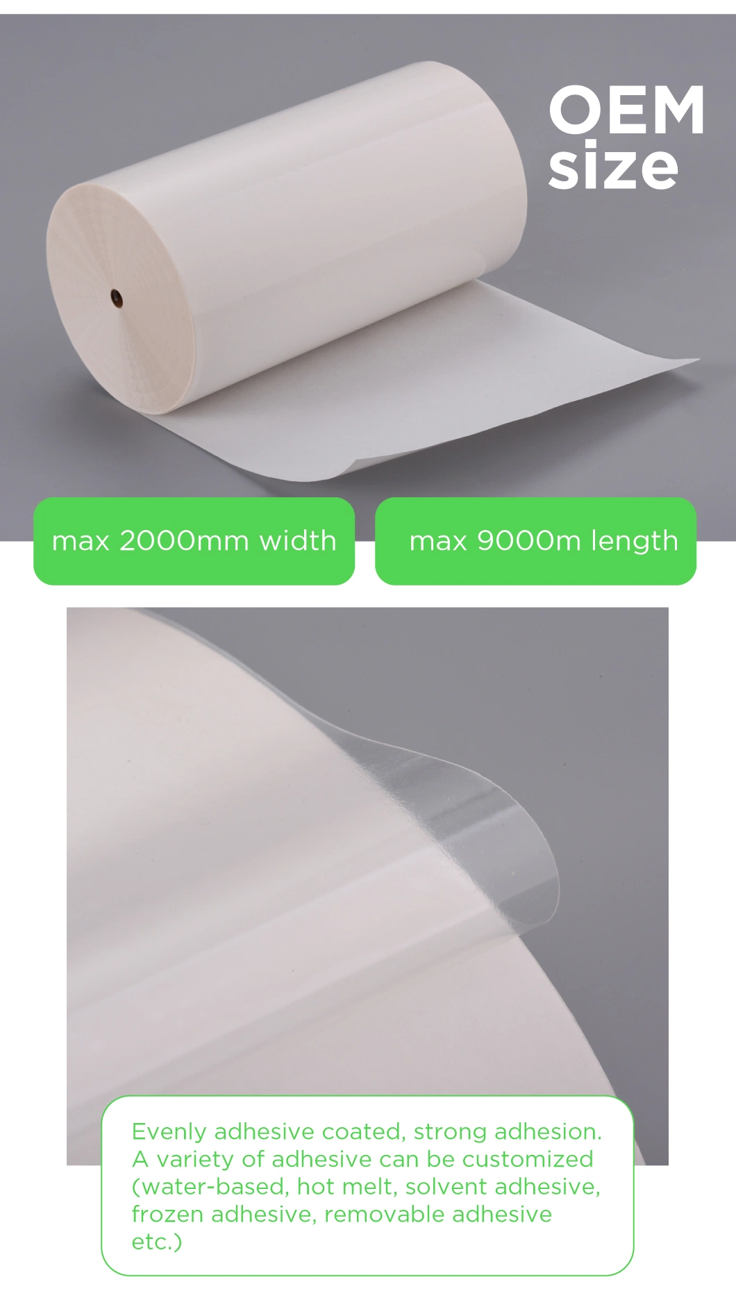 80gsm 2ml vial Rightint Carton china wholesale label jumbo roll