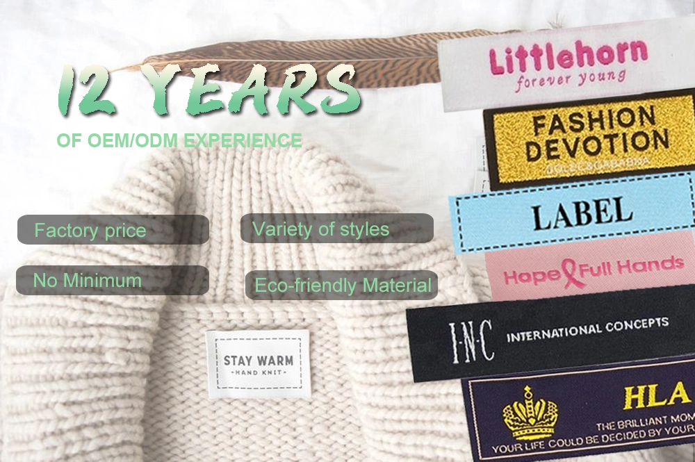 Hot Sell Quality Custom Wholesale Price Metal Label for Clothing/Hats/Garments/Bags/Promotional