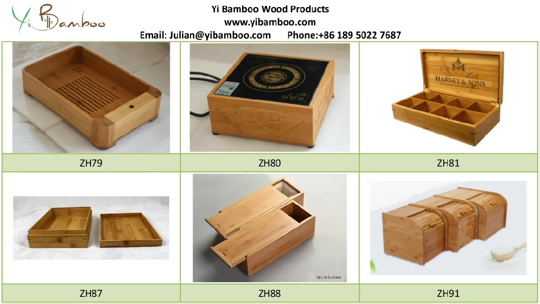Personalized Watches Hinged Wholesale Wrist Luxury Single Bamboo Wooden Watch Custom Box