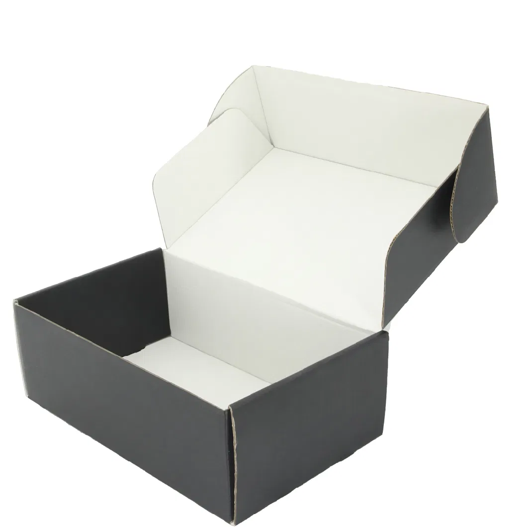 Custom Logo Corrugated Small Carton Clothes Gift Mailer Shipping Packaging Box