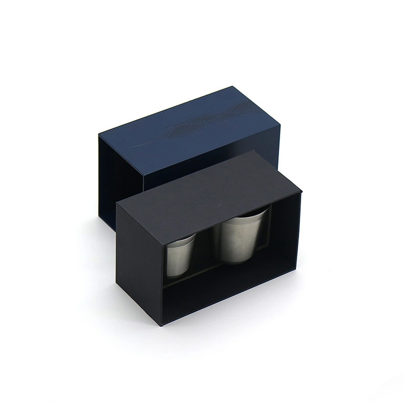 Custom Rigid Coffee Mug Tea Cup Sets Gift Box Cardboard Stainless Steel Wine Glass Thermos Bottle Bar Wine Cup Packaging Boxes