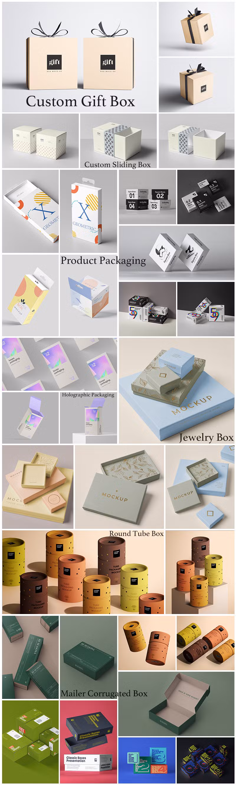 Custom Wholesale Incense Candle Set Gift Box Cardboard Box with Insert