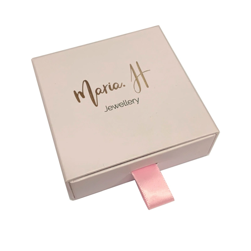 Wholesale Luxury Small Gift Packing Ring Jewelry Earring Box for Paper Packaging