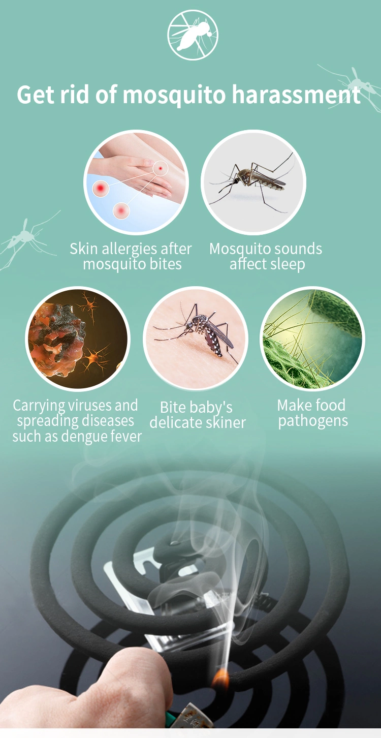 Environmentally Friendly Smokeless Sustainable Use of Black Mosquito Repellent Incense