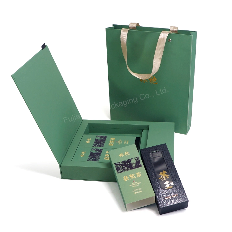 Custom Single One Bottle Wine Gift Pack Packaging Magnetic Boxes
