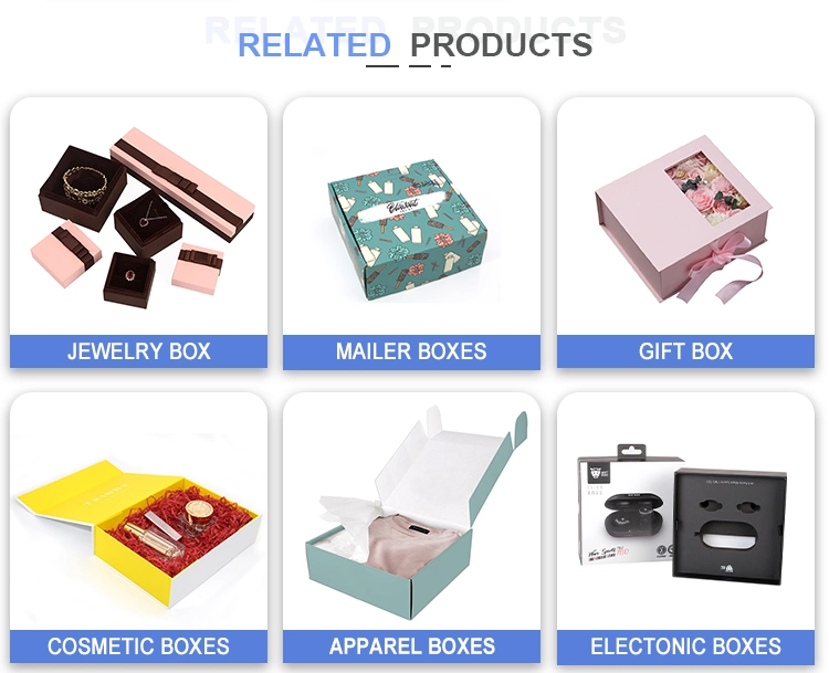 Custom Personalized Simple Electronic Packaging Box Digital Electronic Product Packaging Box Flashlight Box Packaging Box Watch Box Gift Box