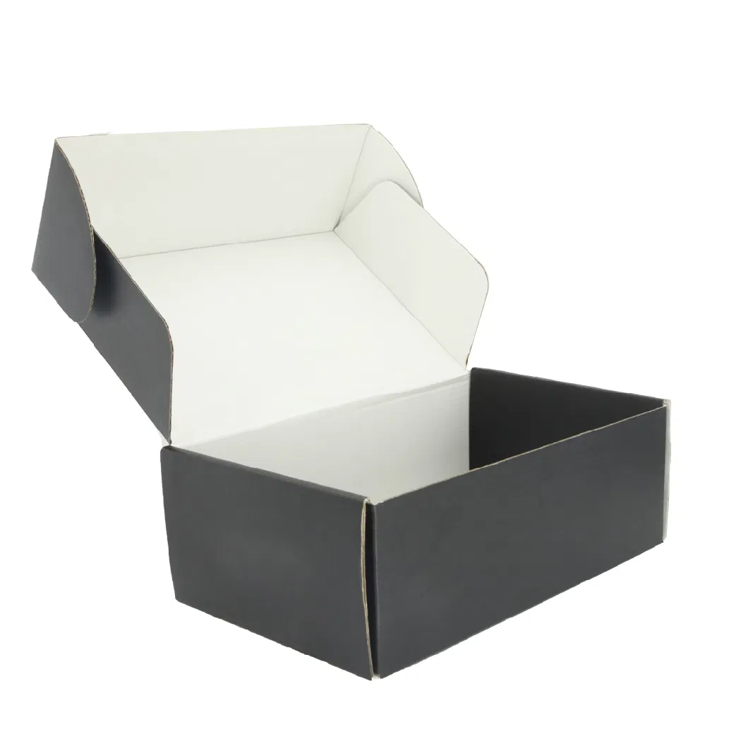Custom Logo Corrugated Small Carton Clothes Gift Mailer Shipping Packaging Box