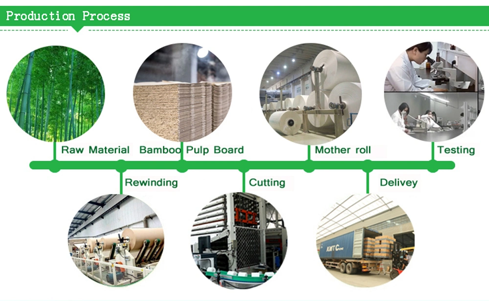 Ecological Wood Made Soft Pack Facial Tissue Bamboo Facial Tissue