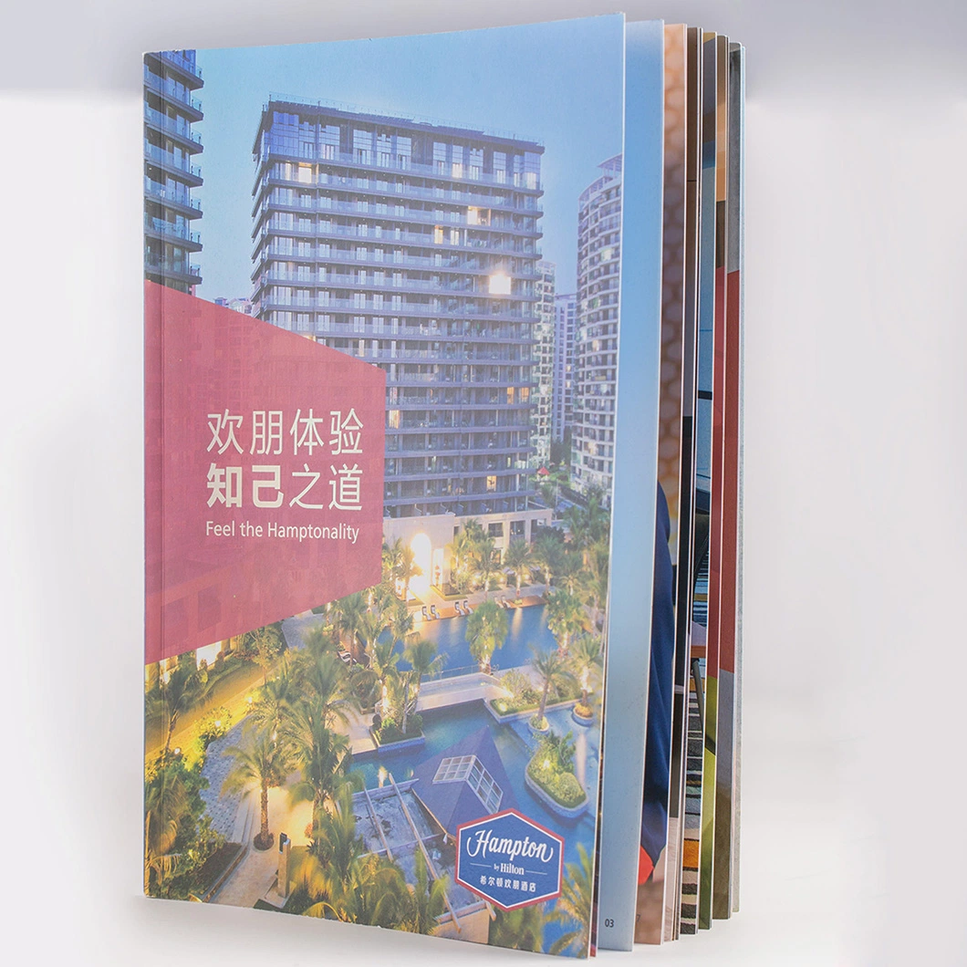 China Wholesale Packaging Company Printing Hotel Menu Wine List Packaging