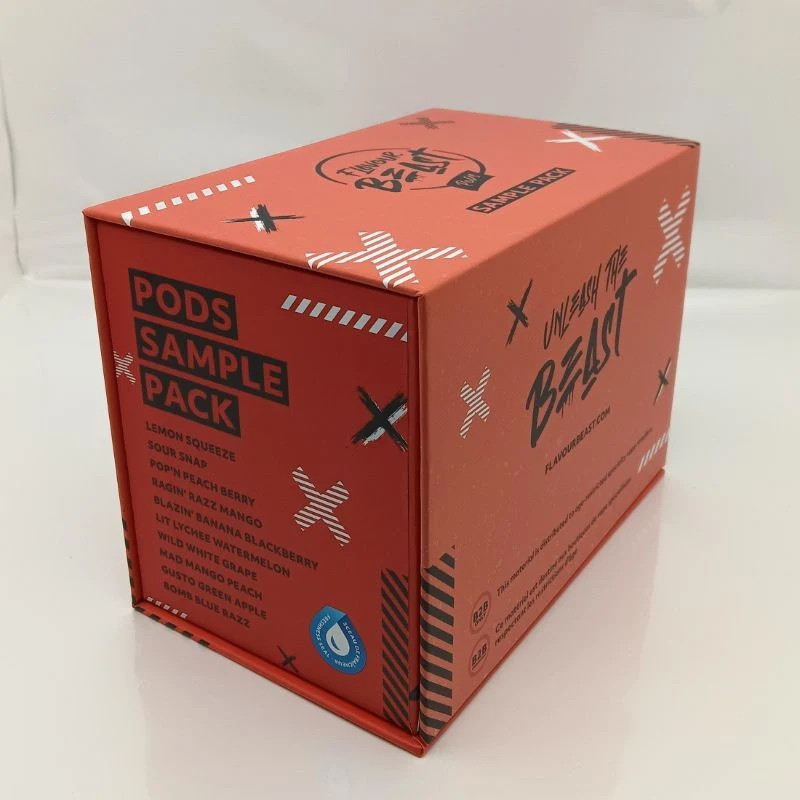 Custom Printed Logo Book-Shaped Box with Magnetic Closure Advanced Exquisite Gift Box Gift Jewelry Perfume Boxes