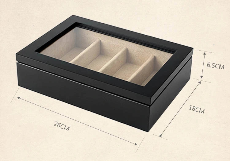 Personalized Custom Black Watch Box