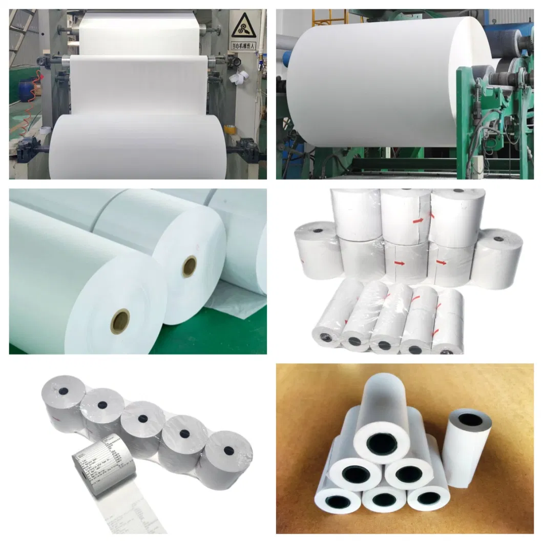 Waterproof Customized Size Thermal Print Paper for Cash Register