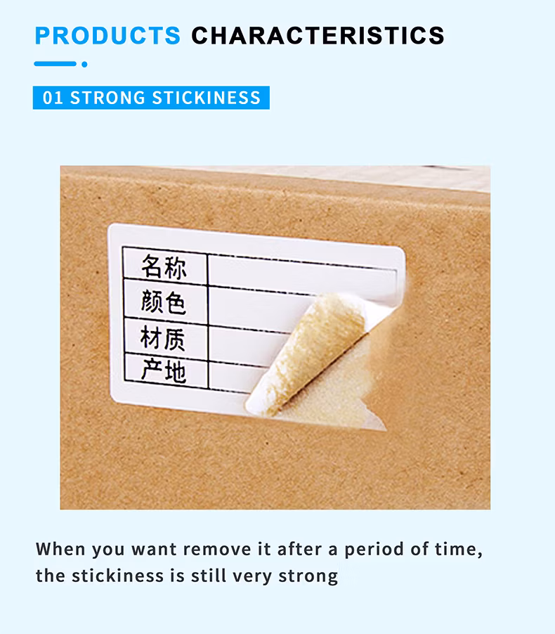Wholesale Waterproof Sticker 100X15 0mm A6 Waybill 4X6 Thermal Paper Shipping Label Adhesive Blank Label