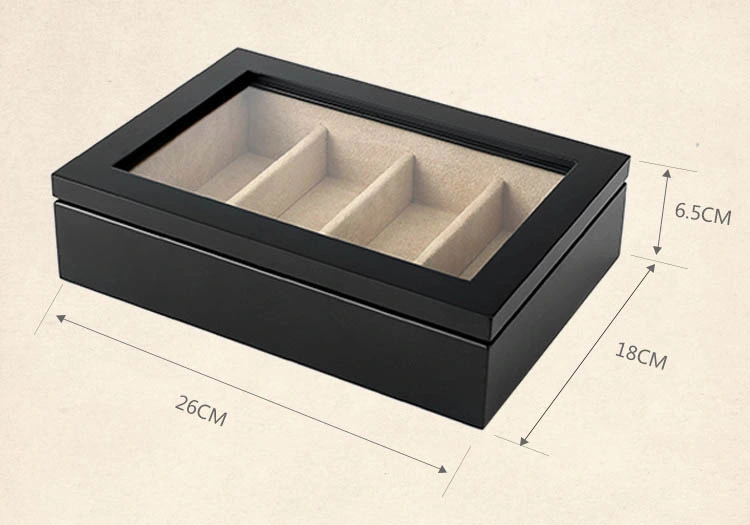 Personalized Custom Black Watch Box