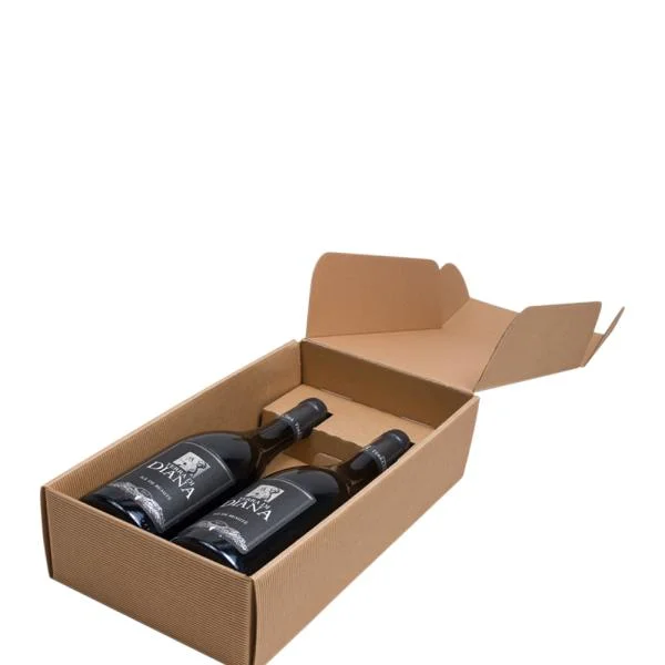 Luxury Custom Made Rigid Cardboard Paper Champagne Boxes Wine Box Packaging for Red Wine